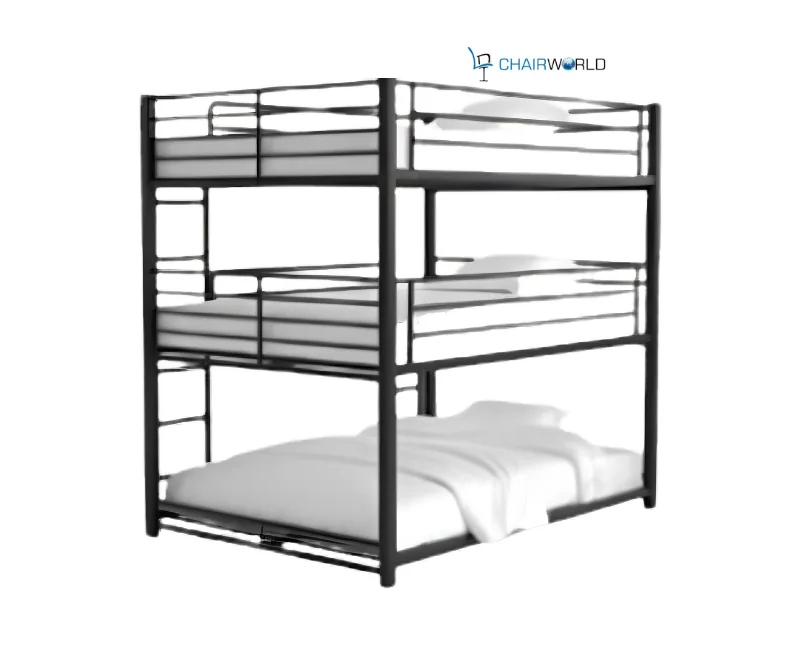 Metal Triple Bunk Bed