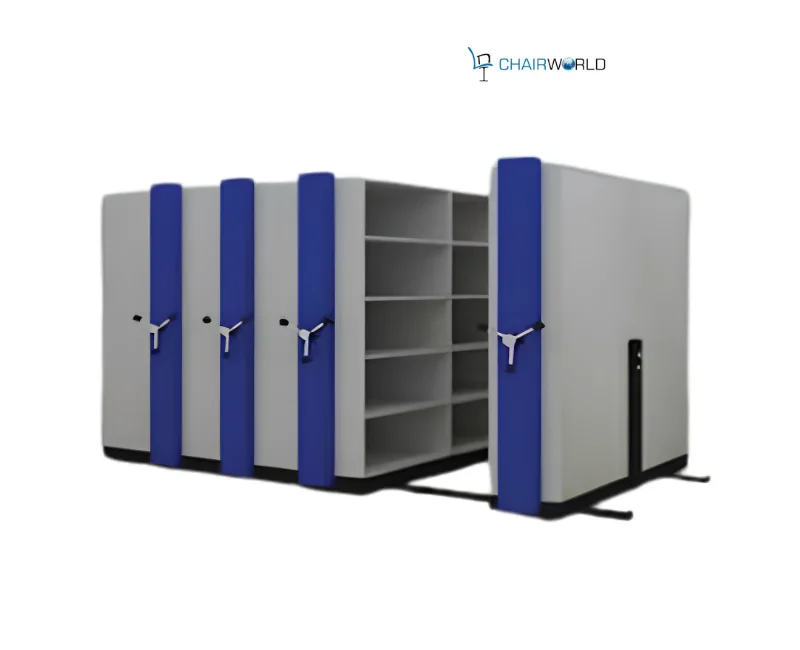 Mechanical Assist Mobile Compactor Storage System