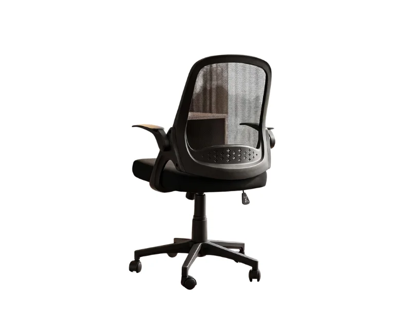 Executive Computer Chair with Flip-up Armrest